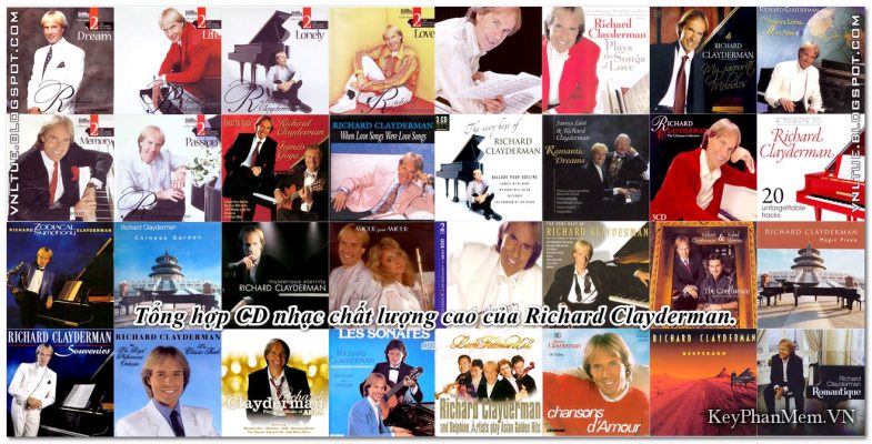 tong hop cd nhac flac chat luong cao cua richard clayderman