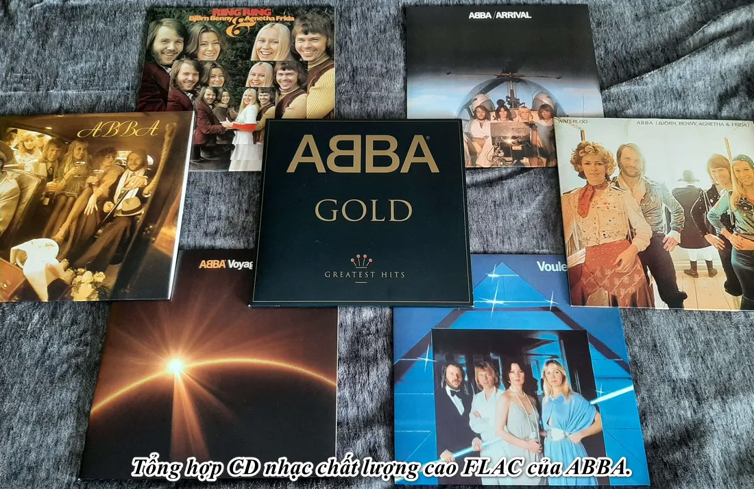 Tổng hợp CD nhạc chất lượng cao FLAC của ABBA.